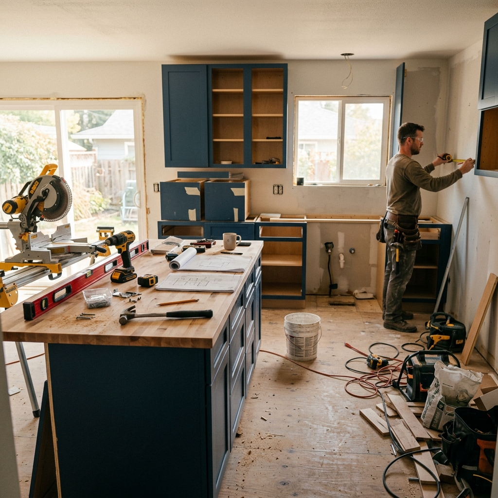 Construction framing — Calgary, AB
